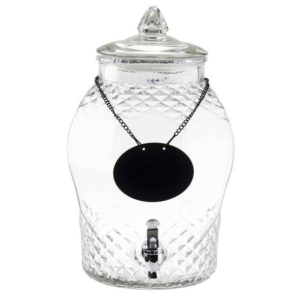 Glass Beverage Dispenser, 2 gal.