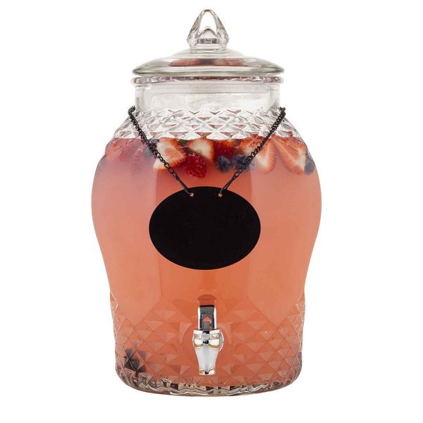 Glass Beverage Dispenser, 2 gal.