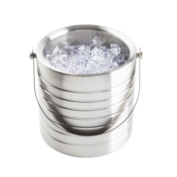 Double Wall Ice Bucket, SS, 6