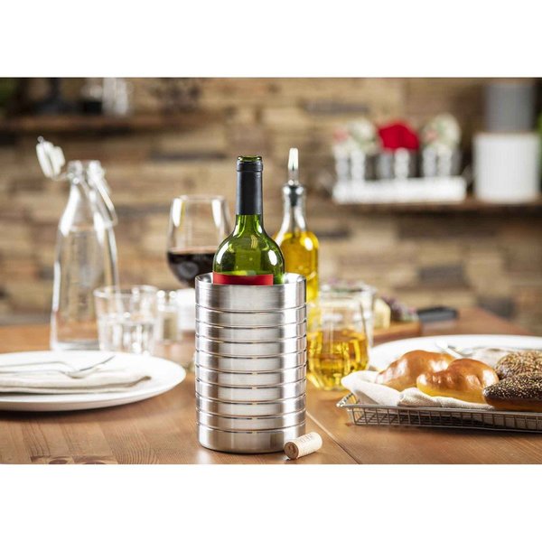Double Wall Ice Bucket, SS, 6