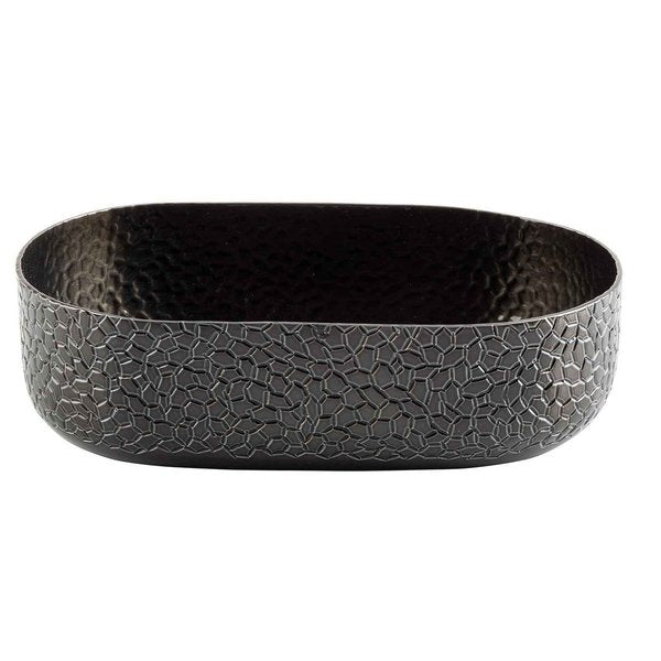 Oval Aluminum Bowl, 9.25x6.375x2.625