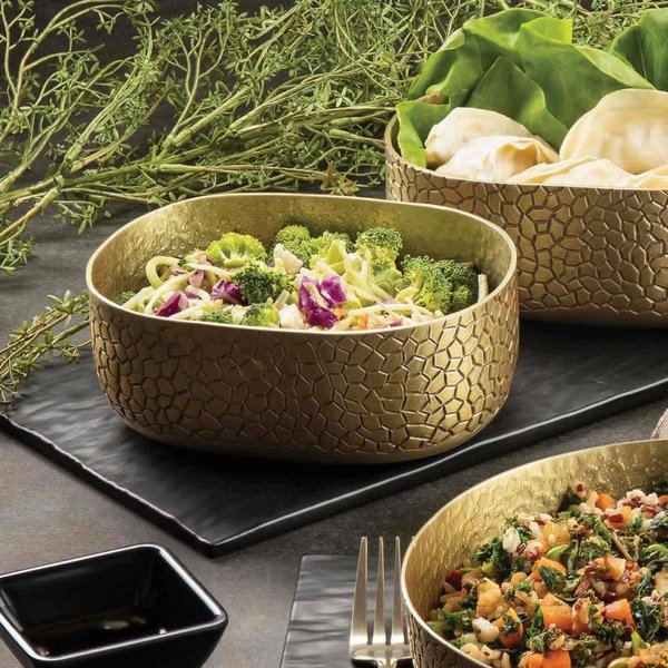 Oval Aluminum Bowl, 6.5x4.75x2.375