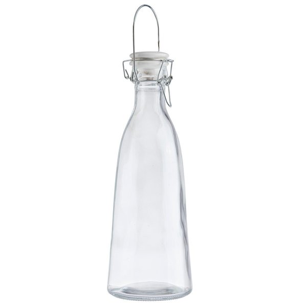 Round Resealable Carafe, Clr Glass, 34 oz