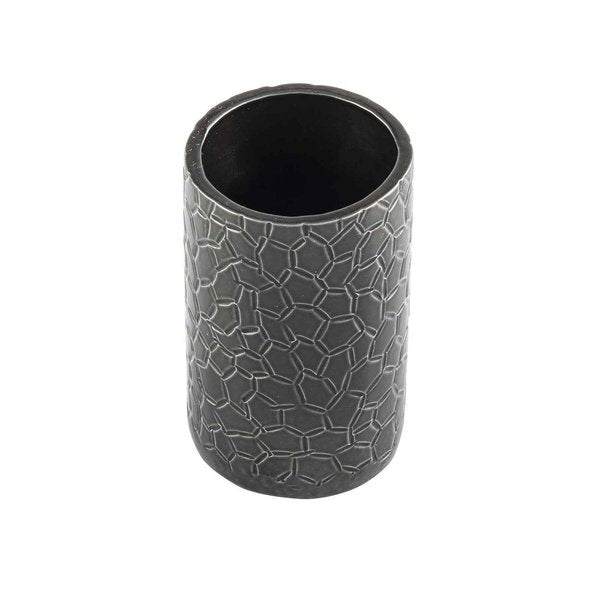 Sugar Tube Holder, Round, Black Finish