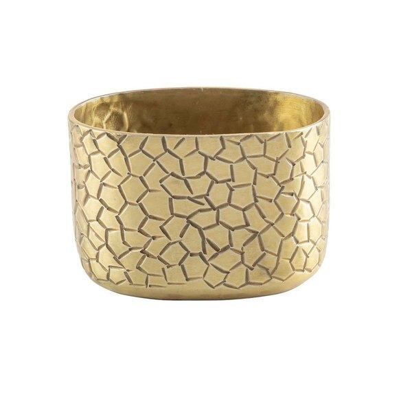 Sugar Packet Holder, Oval, Gold Finish