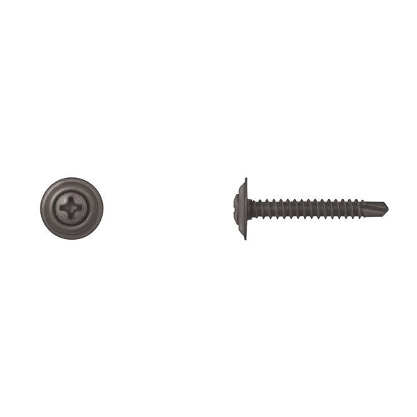 Blk Tek Pnt Sems Screws 8X1-1/4