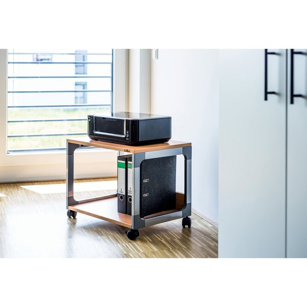 Multi-Functional 2 Shelf Trolley, Beechw