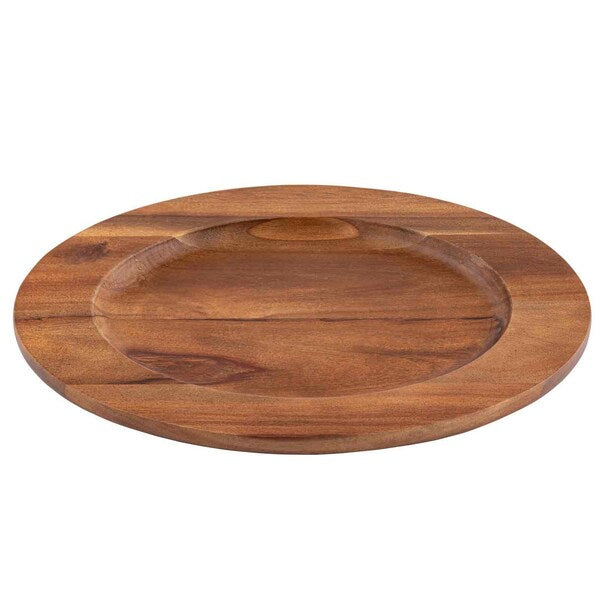 Acacia Wood Underliner for Oval Skillet