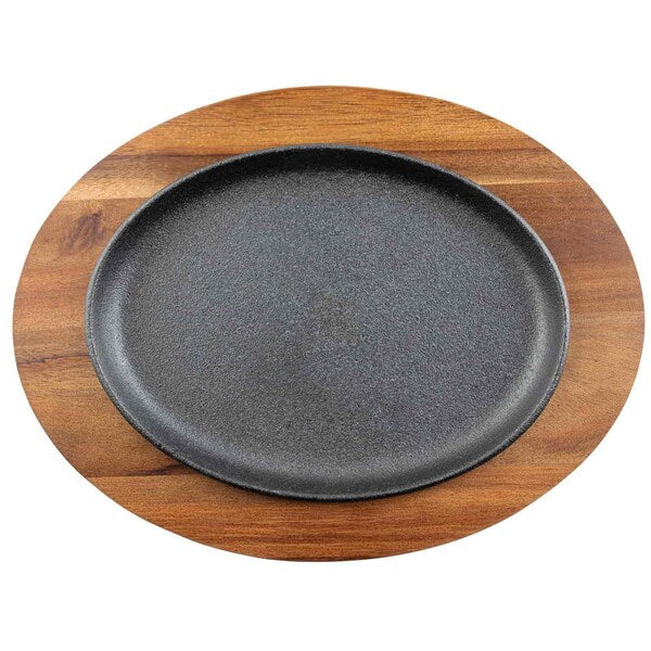 Acacia Wood Underliner for Oval Skillet