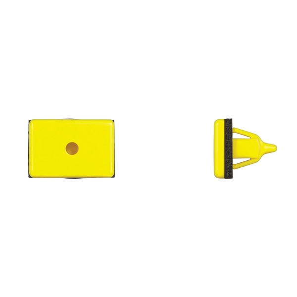 Ylw Nyln Exterior Grommets 8mmX10mm Hole 16mm Stem L PK25