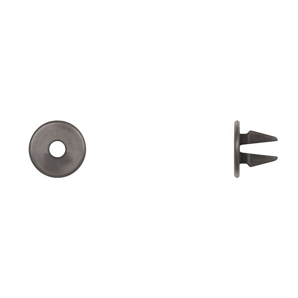 Blk Nyln Fender Apron Nuts 4.8mm Screw Size 8.5mm Hole PK25