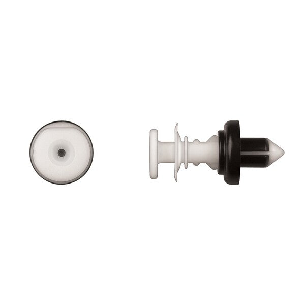Wht Nyln Interior Trim Clip 8.3mm Hole Size 13mm Stem L PK10