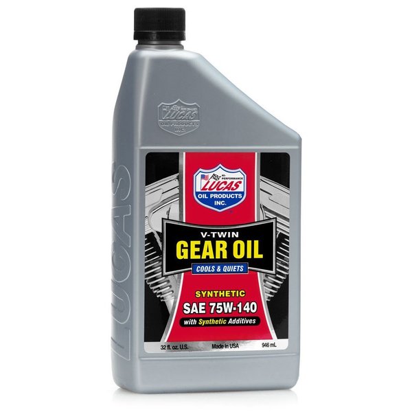 Synthetic Sae 75W-140 V-Twin Gear Oil, 1x
