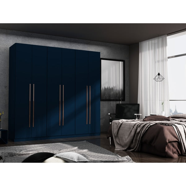 Modern Freestanding Wardrobe Armoire Clo