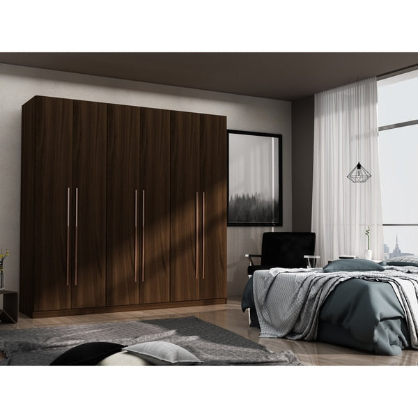Modern Freestanding Wardrobe Armoire Clo