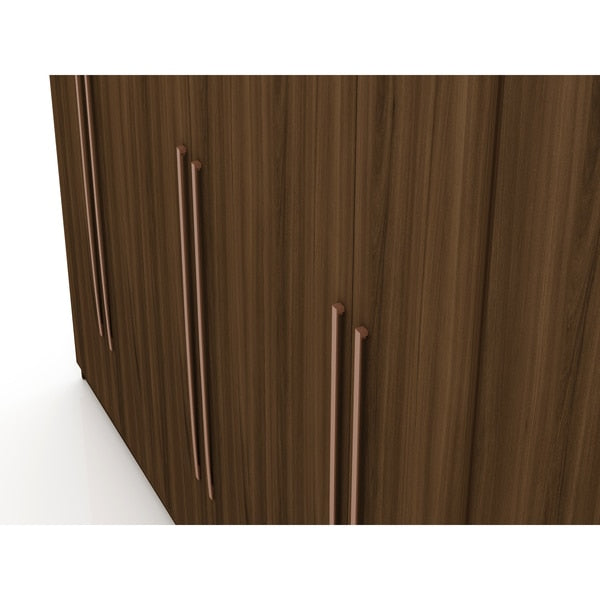 Modern Freestanding Wardrobe Armoire Clo