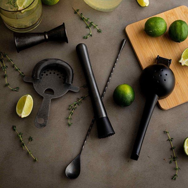 Juicer, Coated Aluminum Alloy, Black