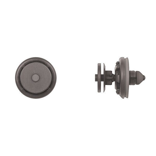 Blk Nyln Door Panel Clips 8mm Hole Size 10.5mm Stem L PK25