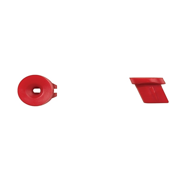 Maroon Scuff Plate Grommets 8 Screw Size 10mm Stem L PK15