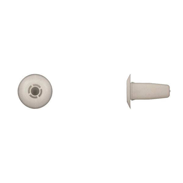 Ntrl Nyln Screw Grommets 8 Screw Size 8.5mm Square Hole PK25