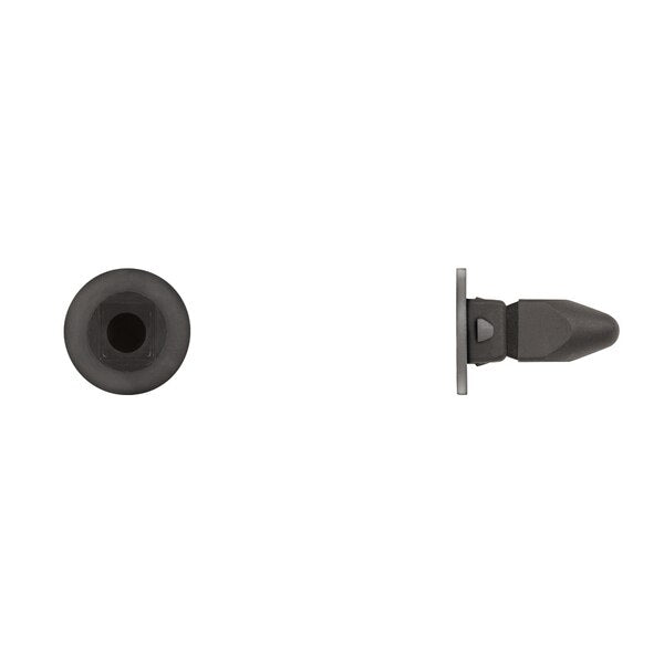 Blk Nyln Door Panel Grommet 4.8mm Screw Size 20mm Stem PK15