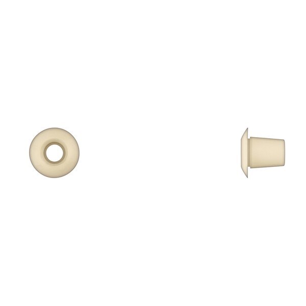 Ntrl Nyln Barrel Nuts 6mm Stud 11mm Barrel L PK50