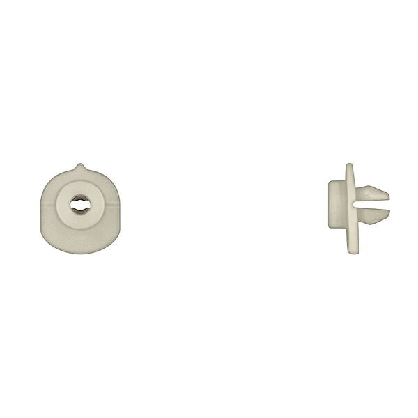 Ntrl Nyln Bumper Grommets 10 Screw 7.3mm Stem L PK15