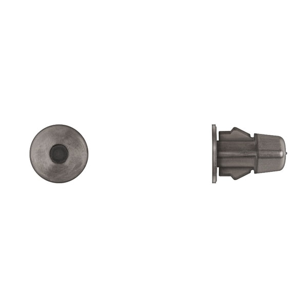 Blk Nyln Fender Grommets 5.5mm Hole 18mm Stem L PK15