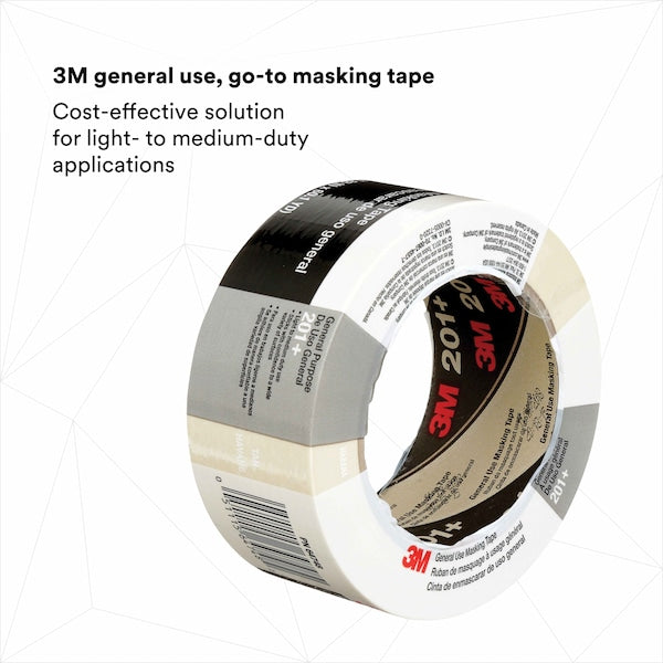 Masking Tape, Tan, 1-7/8 in. W, 4.4 mil