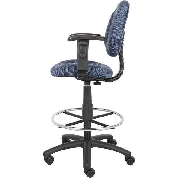 Drafting Stool (B315-Be) W/Footring And Adjustable Arms