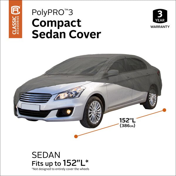 Over Drive PolyPRO3 Sedan Car Cover 152