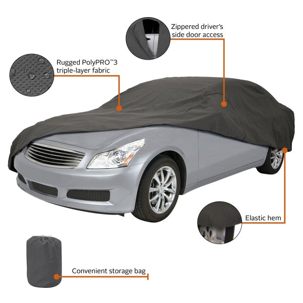 Over Drive PolyPRO3 Sedan Car Cover 152