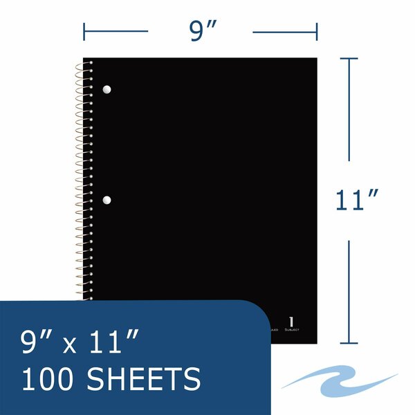 Case of Stasher 1 Subject Spiral Notebook, 11