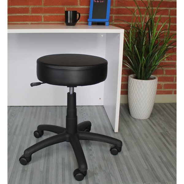 The DOT stool, Black Vinyl