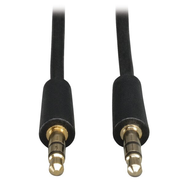 Audio Cable, Mini Stereo, 3.5mm, M/M, 15ft