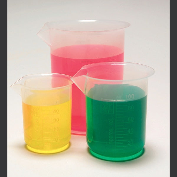Beakers, Pp, 50Ml, PK 12