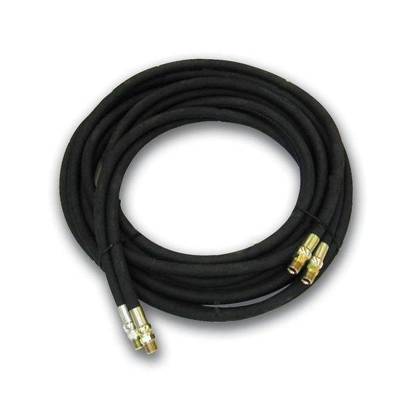 Double Hose Assembly, 1/2x25 Ft, 2000 PSI