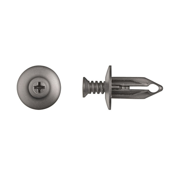Blk Nyln Phllp Screw Ret 13/32