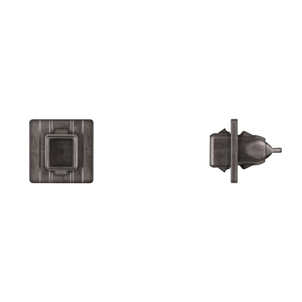 Blk Nyln Fender Mldg Clips 11/32