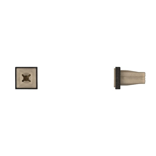 Ntrl Nyln Bumper Cover Nut 7mm Hole For a 4.2 Hi-Lo Screw PK25