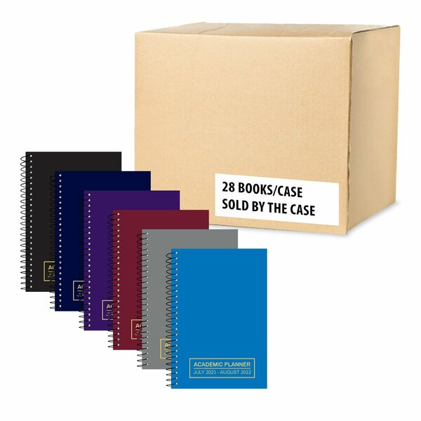 Case of Assorted Cover WB Academic Planners, 7.5