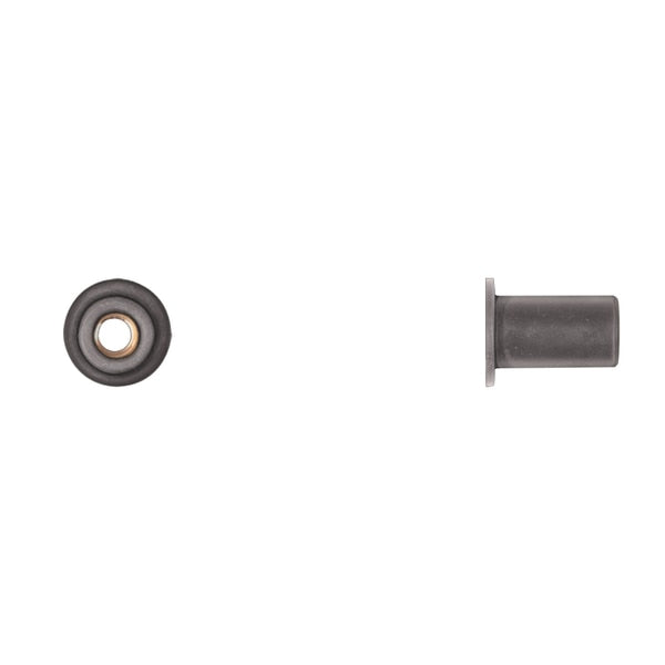 Blk Rubber Well Nuts 10-32 For 3/8