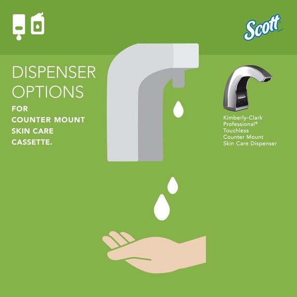 Green Certified Foam Hand Soap, 1.5 L Refills for KCP Automatic Counter-Mount Dispensers (2 Bottles)