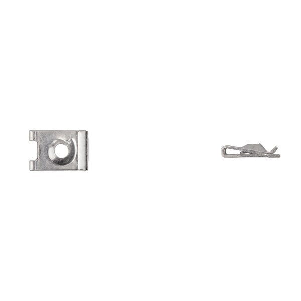 Zinc Finish U Nuts 10 Screw Size PR .5mm-1.7mm PK50