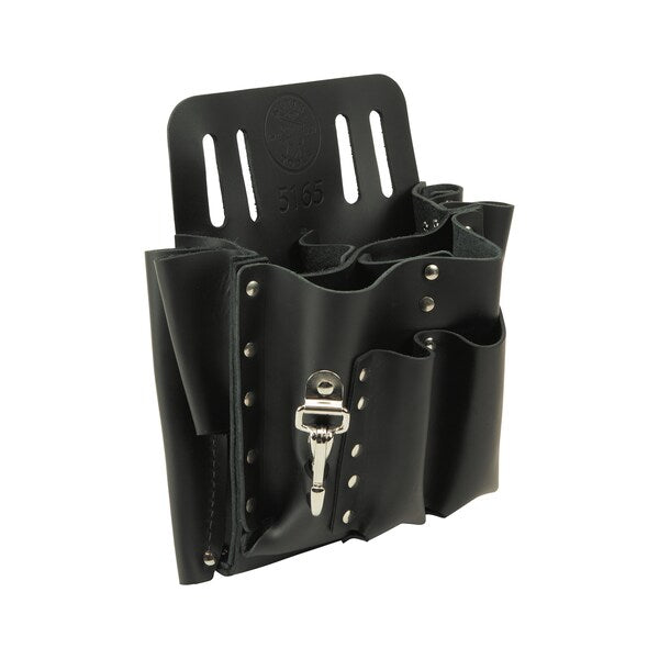 Black Leather 10 Pockets