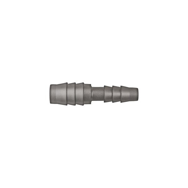 Blk Nyln Hose Red Conn 3/8