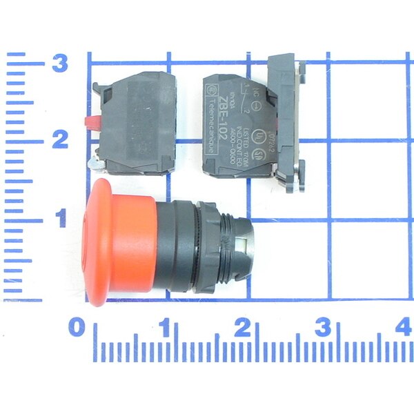 Push Buttons, E Stop Button Assembly