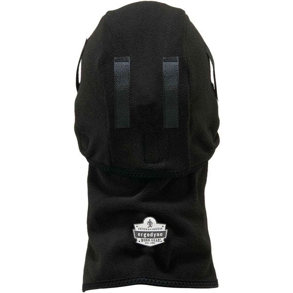 Balaclava Face Mask, 2-in-1 Detachable-Piece, Fleece, Moisture-Wicking, Black, Universal Size