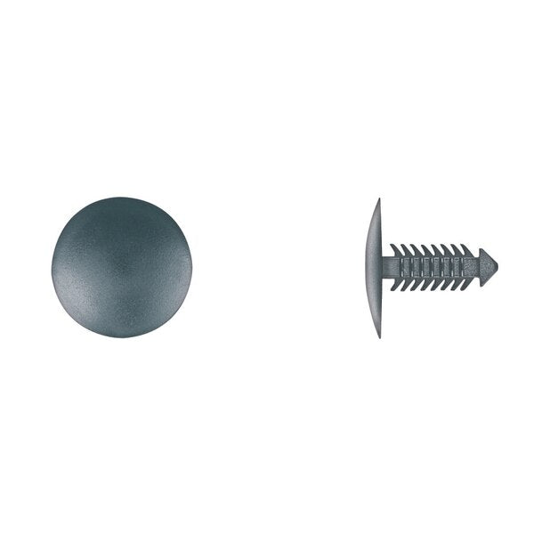 Blk Nyln Shield Retainers 9/32