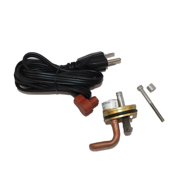 Frost Plug Heater, 1-5/8 NPT, Butterfly